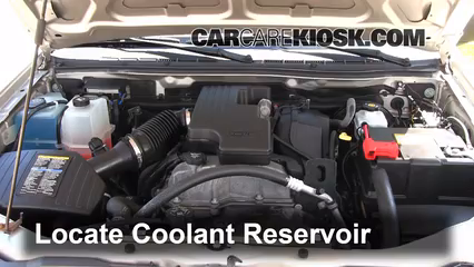 2008 Chevrolet Colorado WT 2.9L 4 Cyl. Standard Cab Pickup (2 Door) Antigel (Liquide de Refroidissement) Vérifiez le niveau d'antigel
